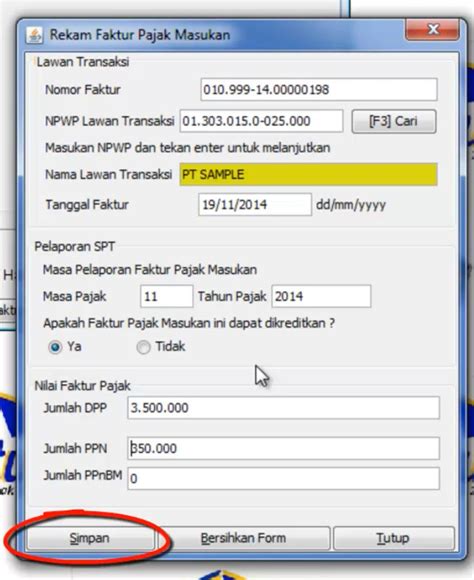 Cara Membuat Faktur Pajak Masukan Menggunakan Efaktur Jasa Akuntansi