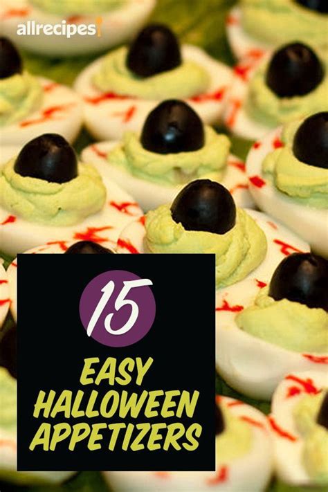 15 Easy Halloween Appetizers That Always Wow Halloween Appetizers