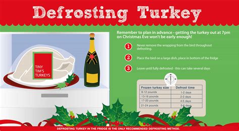 Defrosting Turkey Fresh From The Freezer