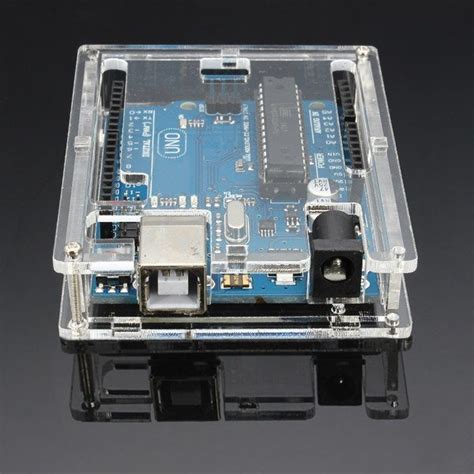 Arduino Uno R3 Pleksi Kutu Plexi Box For Arduino Satın Al Robotistan