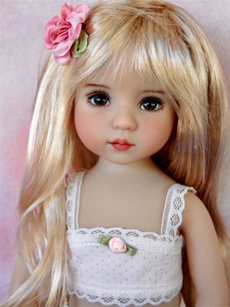 Beautiful Doll With Long Blonde Hair