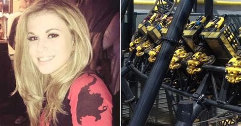 Alton Towers Crash Victim Vicky Balch Battling To Save Her Leg After Horror Accident Mirror