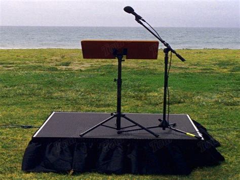 Portable Stage Rental With Small Stage Skirting Used Outdoor Stage For