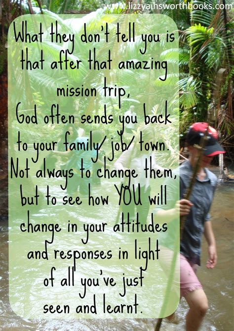 5 Things You Should Never Do When You Come Home From A Missions Trip