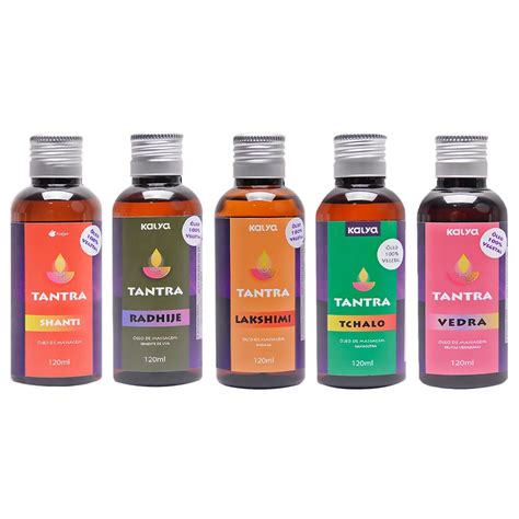 Tantra óleo Para Massagem 120ml Kalya Gall Sex Shop