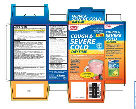 CVS Day Time Cough and Severe Cold Berry Infused with Menthol and Green