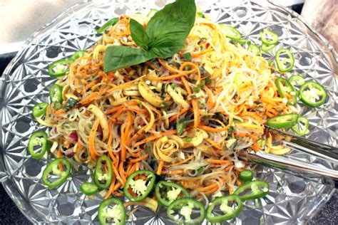 Banana Flower And Glass Noodle Salad Food From Cambodia Pane Bistecca