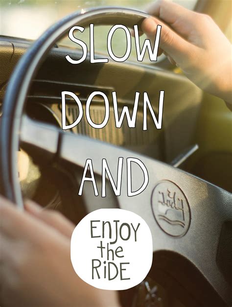 Slow Down And Enjoy The Ride Takes Off Abc South West Wa