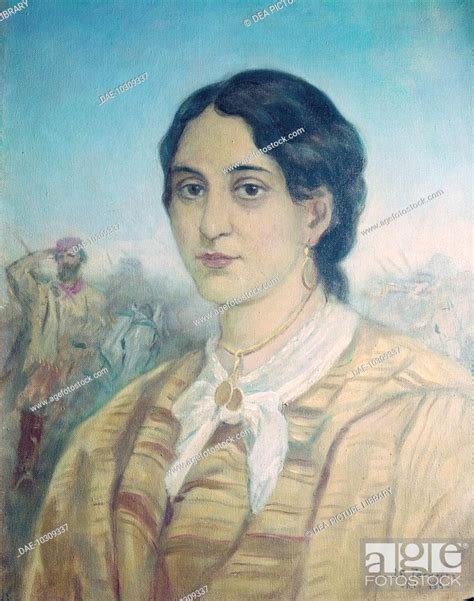 Portrait Of Anna Maria Ribeiro Da Silva Known As Anita Garibaldi