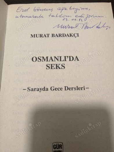 Osmanli Da Seks Sarayda Gece Dersleri Murat Bardak I Dan Mzali