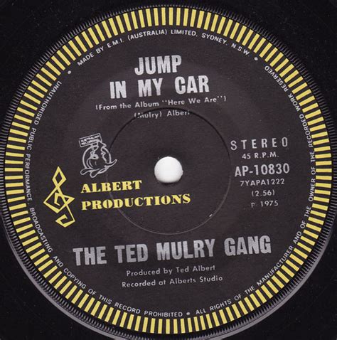 The Ted Mulry Gang Jump In My Car 1975 Vinyl Discogs