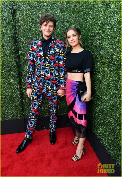 Brett Dier Wears Batman Print Suit To Mtv Movie And Tv Awards 2019 With