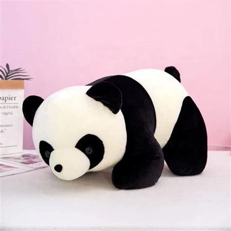 Vintage Panda Stuffed Animal Panda Toy Panda Plushies Etsy
