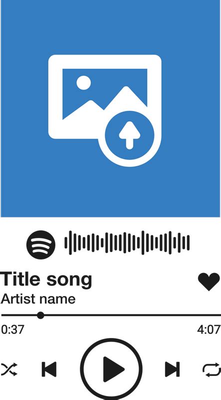 Spotify Text And Image Custom Sticker Tenstickers