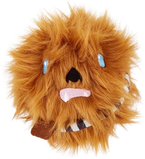 Fetch For Pets Star Wars Chewbacca Plush Ball Dog Toy 4 In