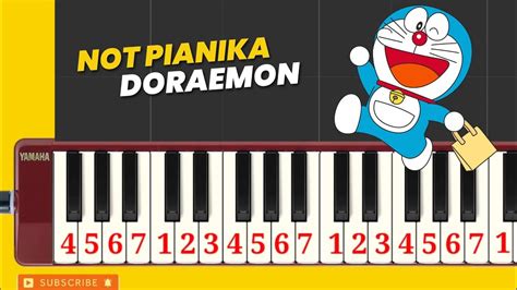 Not Pianika Lagu DORAEMON Versi Original YouTube