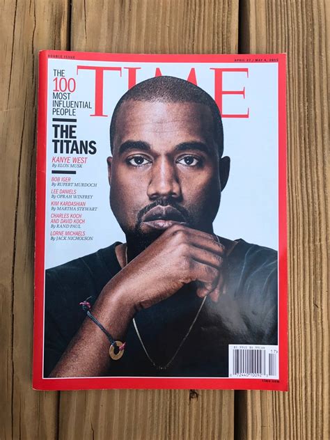 Kanye West Time Magazine 2015 Issue Grailed