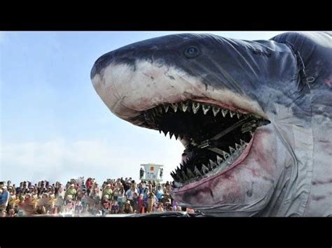 Dünya'nın okyanusları, yirmi milyon yıldır 'megalodon' isimli ve canavar gibi bir köpek balığına ev geçmişte yapılan araştırmalarda megalodonun (otodus megalodon), denizlerde meydana gelen bir. Echtes megalodon gefunden - der größte Hai der Welt - YouTube