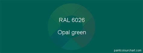 Ral 6026 Painting Ral 6026 Opal Green
