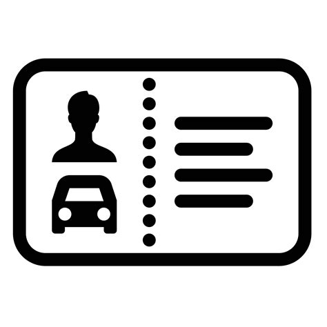 Drivers License Icon 188077 Free Icons Library