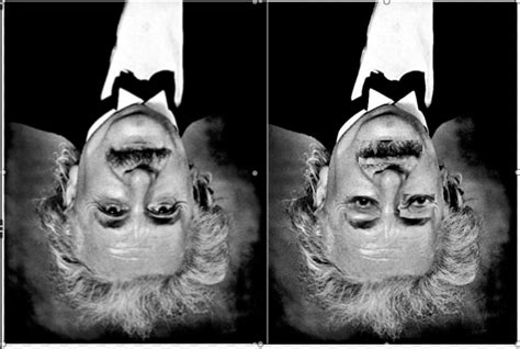 Both These Images Look Similar Turn Them Upside Down And The Margaret