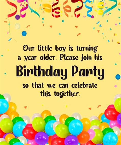 Party Invitation Messages - Party Invitation Examples and Ideas (2023)