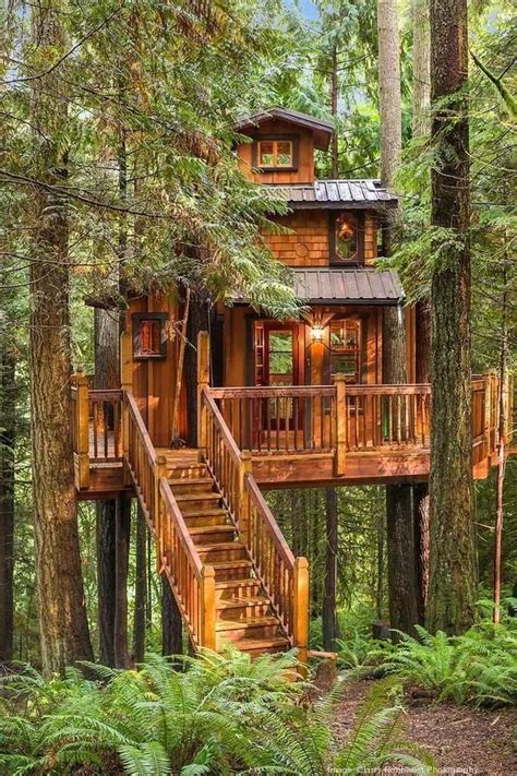 53 Beautiful Fun Treehouse Design Ideas For Your Kids