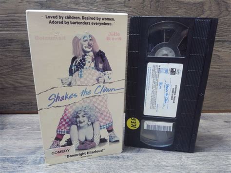 Shakes The Clown VHS 1992 Bobcat Goldthwait Julie Brown Drunken