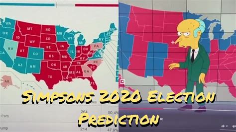 The Simpsons Predicted 2020 Election 8 Years Ago Trump Biden Tik Tok Youtube