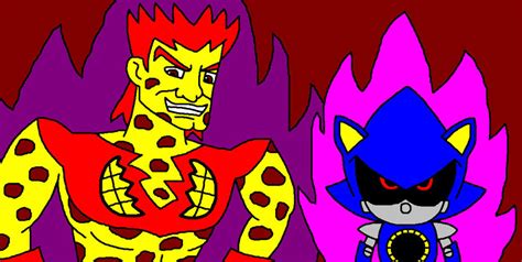 Metal Sonic And Captain Pollution By Ian2x4 On Deviantart