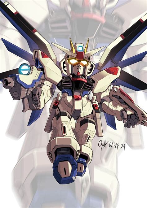 Zgmf X A Freedom Gundam Mobile Suit Gundam Seed Image By