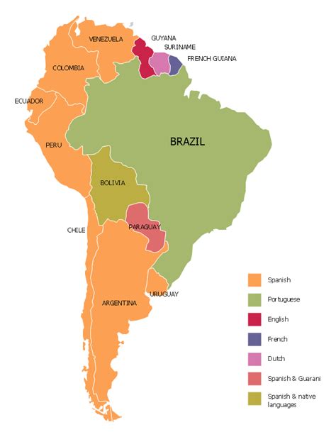 What Are The 12 Countries In South America Map