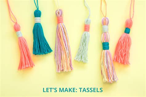 Step By Step How To Make A Tassel Artcuts