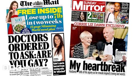 Newspaper Headlines Gps Quiz Sexuality And Divisive Hammond