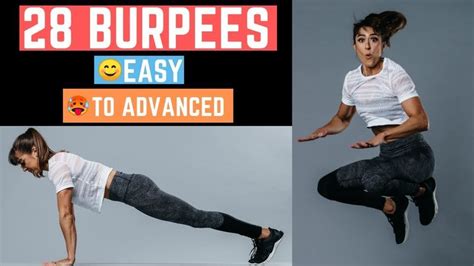 28 Burpees Easy To Advanced Burpee Exercises Simple To Complex