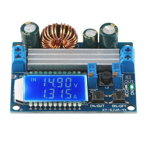 Rees52 Buck Boost Converter Display Buck Boost Board Dc 55 30v 12v To