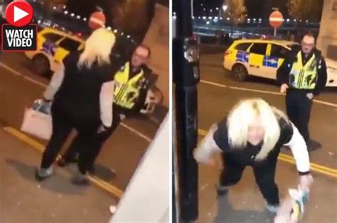 Boozed Woman Twerks On Cop In Newbridge While Making Explicit Comments