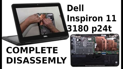 Dell Inspiron 11 3180 P24t Take Apart Complete Disassemble Youtube