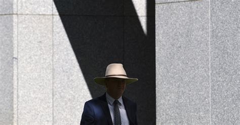 Barnaby Joyce Australian Politician At Center Of Sex Scandal Defies