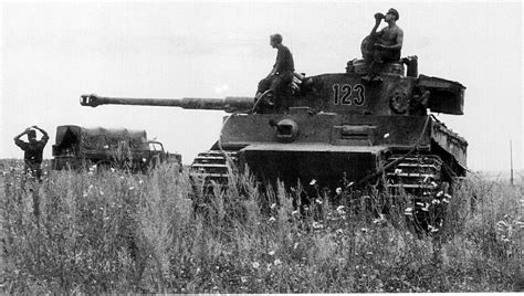 Tiger I Number 123 Of Schwere Heeres Panzer Abteilung 503 On The