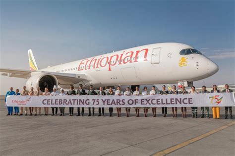 Ethiopian Airlines Celebrating 75 Years Of Excellence Embassy Of Ethiopia London