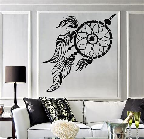 Vinyl Wall Decal Dream Catcher Ethnic Style Dreamcatcher Stickers