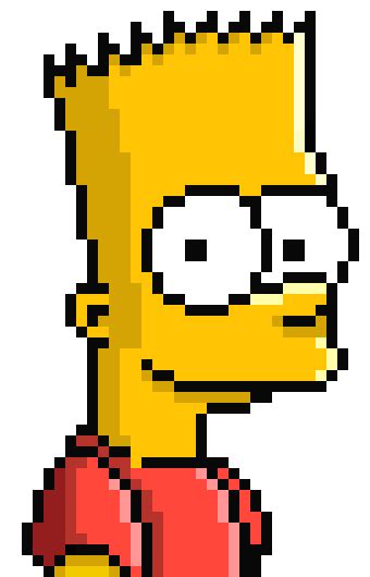 Bart Pixel Art Pixel Art Maker