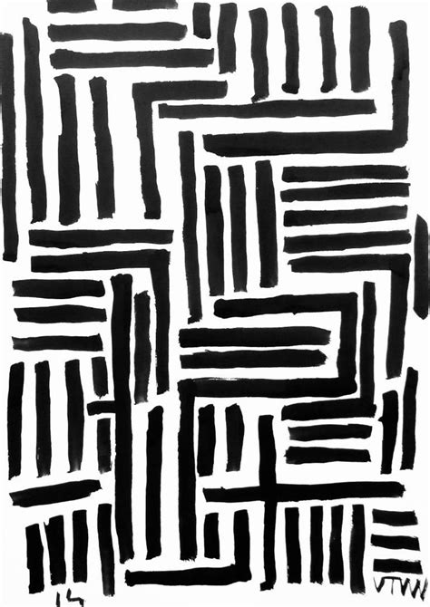 Stacked Straight Lines Drawing Line Art Drawings Pattern Art