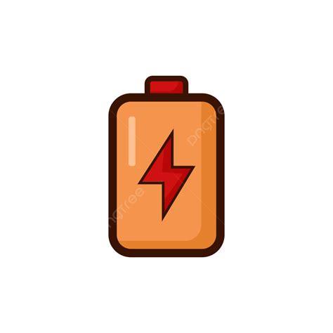 Electricity Battery Illustration Clipart Design Electricity Battery