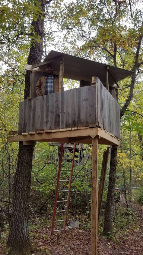 Built My First Deer Stand On My Own Over The Last Month Ifttt