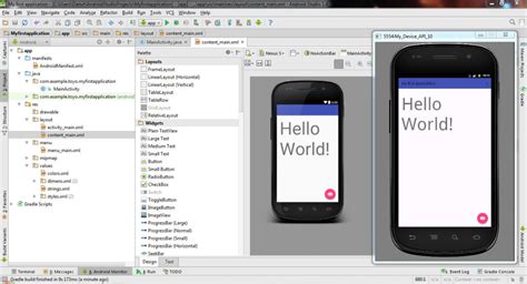 Android studio and android sdk. Create your Virtual Device (EMULATOR) in Android Studio 1.4
