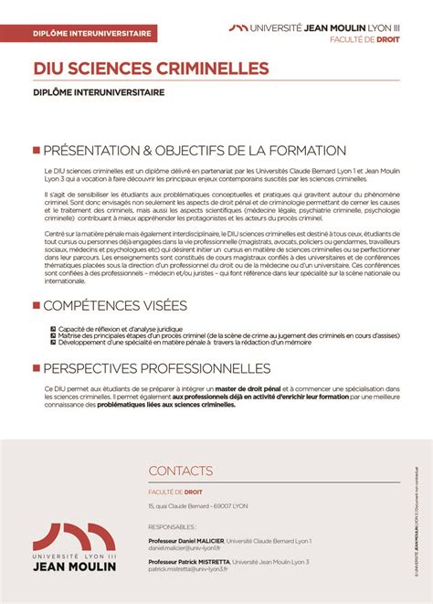 La formation, les débouchés et les possibilités de poursuite d. Lettre Motivation Licence Sciences Politiques / Master ...