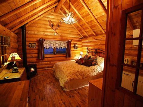 Romantic Cabin Bedrooms Cozy Cabin Bedroom With Fireplace Cozy