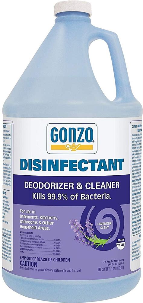Gonzo Natural Magic Liquid Odor Eliminator 1 Gallon Lavender